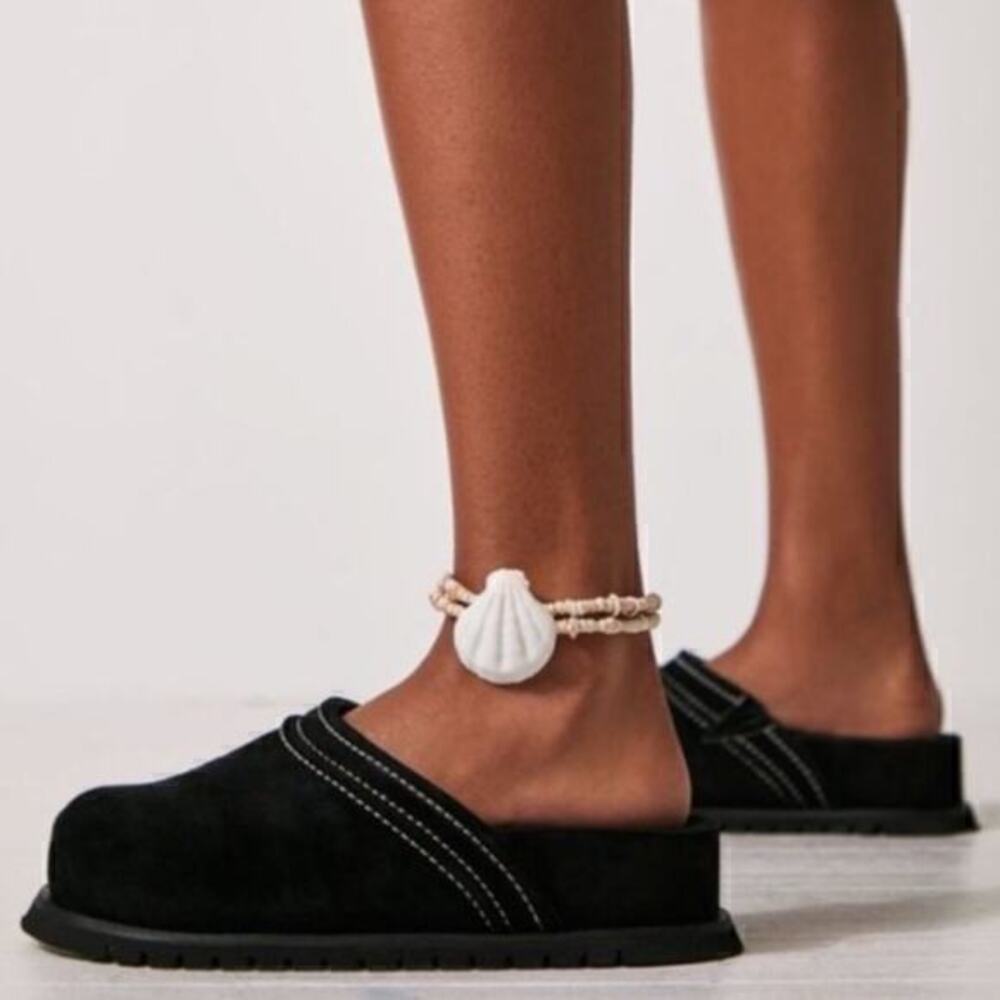 New ▶️Free People◀️ Black Milo Everyday Mule Slip on